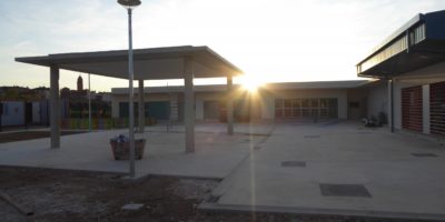 Levitec finaliza las obras del nuevo colegio de Binéfar, que ha comenzado a funcionar este curso