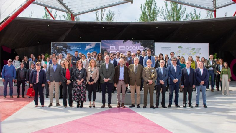 El bosque de los Zaragozanos cumple su primer aniversario