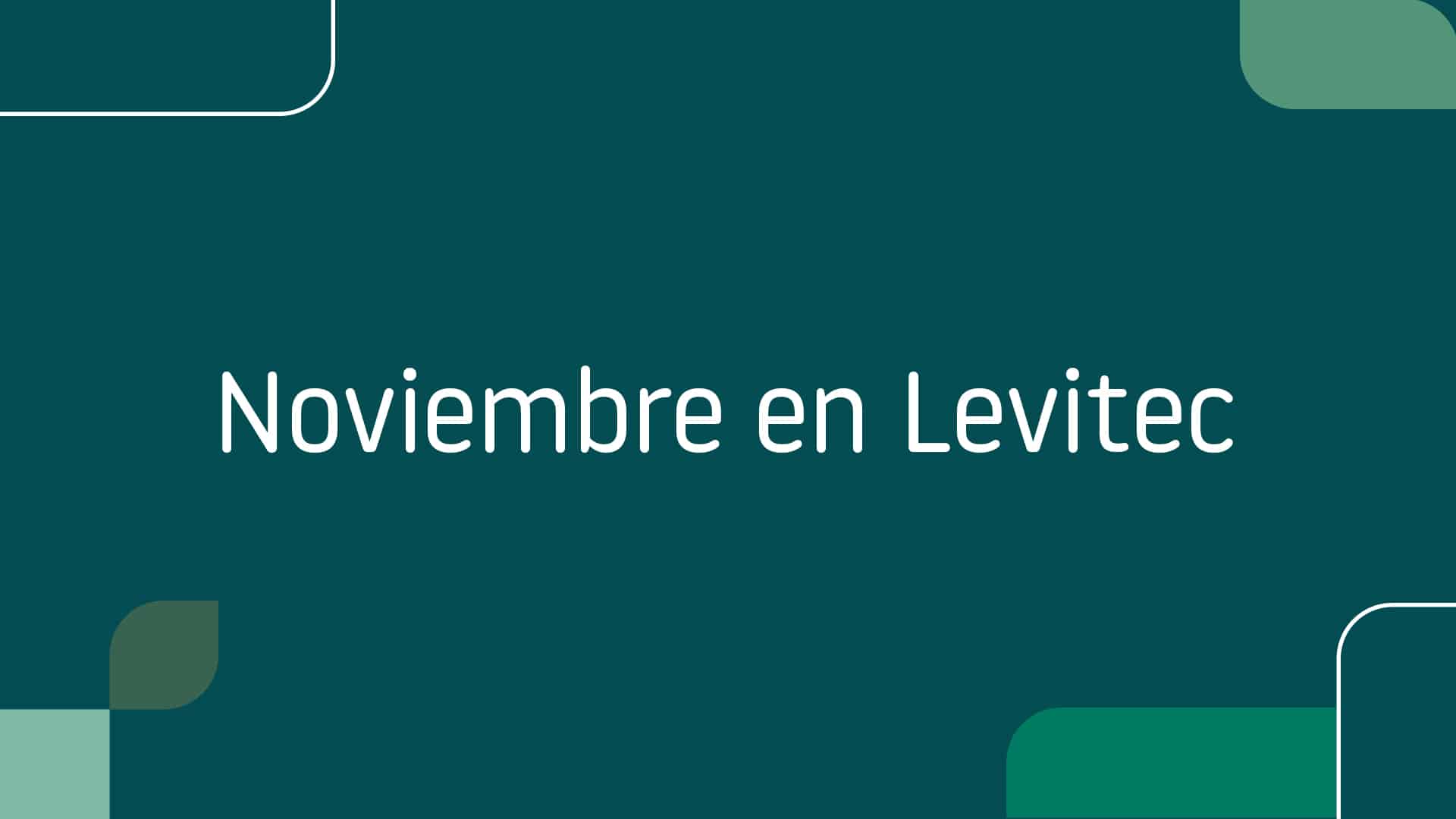 En este momento estás viendo Noviembre en Levitec