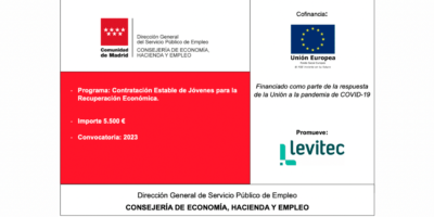 Programa: Contratación Estable de Jóvenes para la Recuperación Económica