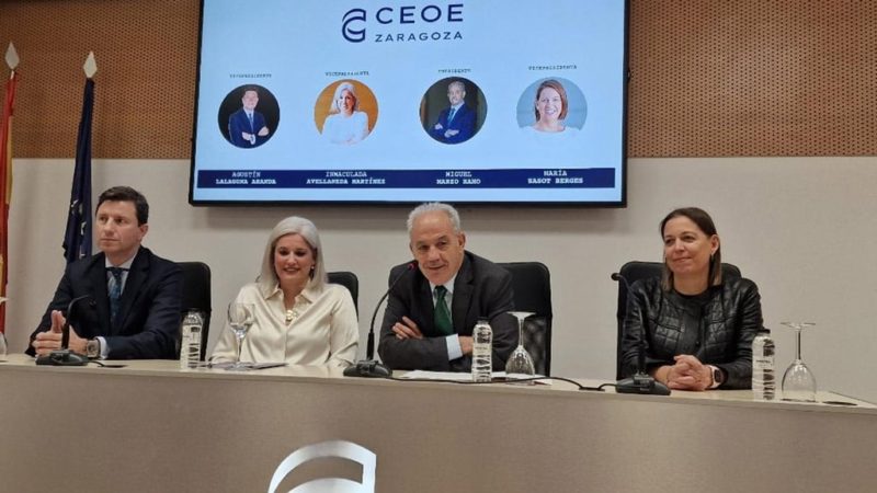 Miguel Marzo, reelegido Presidente de CEOE Zaragoza