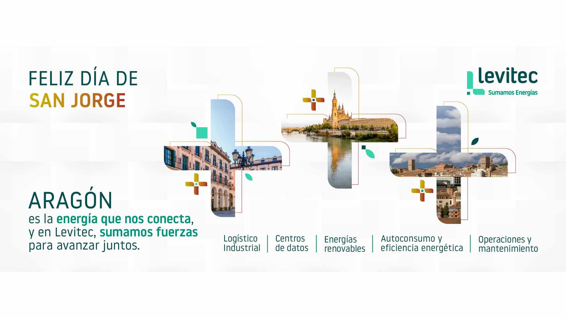 En este momento estás viendo Levitec celebra San Jorge con el orgullo de seguir creciendo desde Aragón